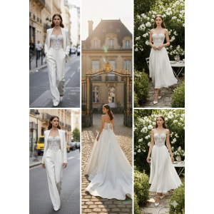 La Robe de Mariée « Transformer » : L’Élégance Infinie et Consciente
