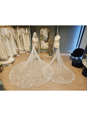Voile de Mariée Royal « Grand Majesté » – Format XXL 3m x 3,5m